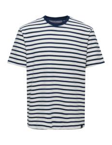 ONLY &amp; SONS - ONSKIAN REG SEERSUCKER STRIPE SS TEE