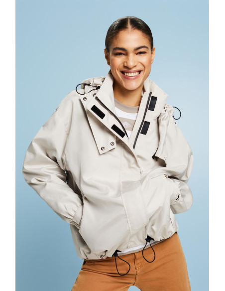 ESPRIT - Detachable Hood Rain Jacket