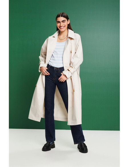 ESPRIT - Double-Breasted Trench Coat
