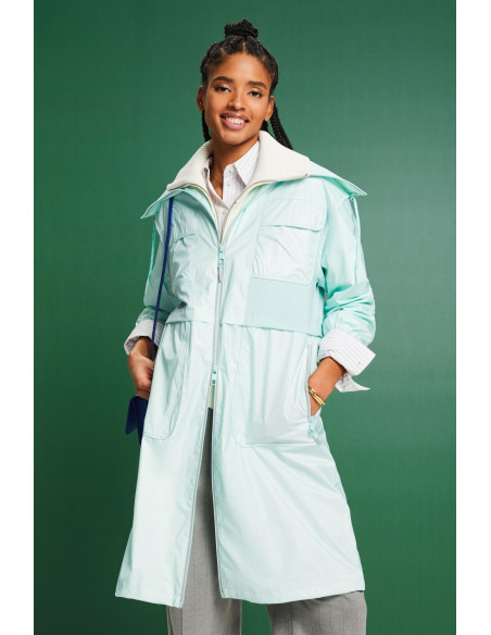 ESPRIT - Stand-Up Collar Water-Resistant Ripstop Coat