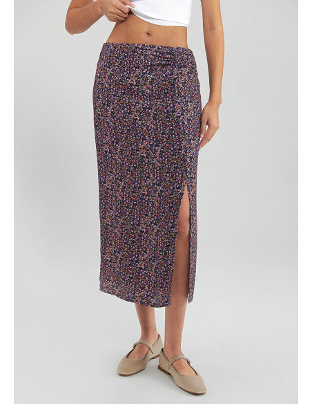 Mavi - MIDI WOVEN SKIRT