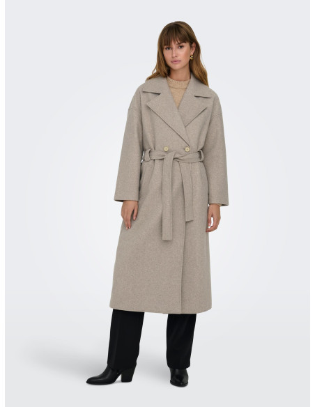 ONLY - ONLINGRID OVERSIZED BELTED COAT CC OTW