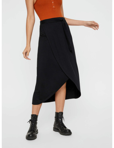 Pieces - PCELONORA HW MIDI WRAP SKIRT SA BC