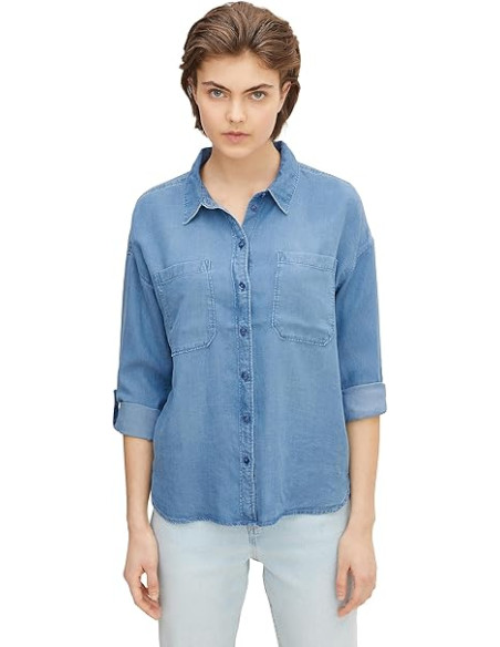 Tom Tailor - Tencel Button  Down Shirt