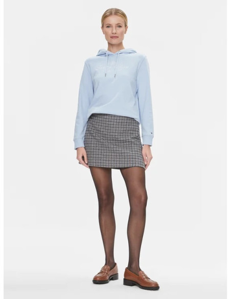 Tommy Hilfiger - WOOL CHECK MINI SKIRT