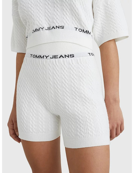 Tommy Jeans - TJW CABLE KNIT LOUNGE SHORT