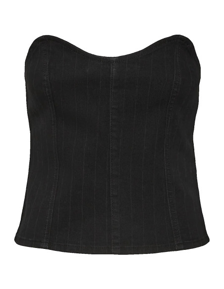 Vero Moda - VMBRITT SL STRIP DENIM  TOP