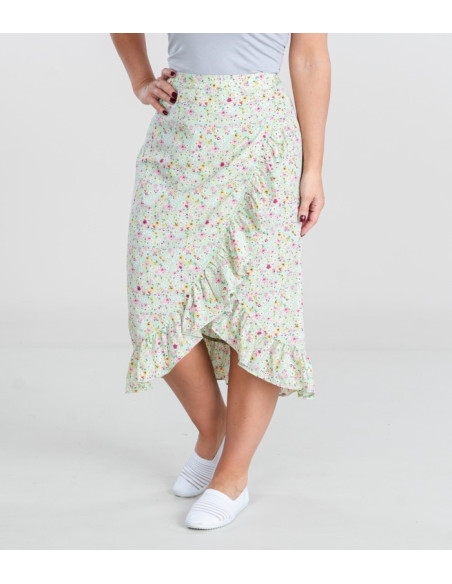 Vero Moda - VMEMMA HENNA H/W WRAP BLK SKIRT WVN GA