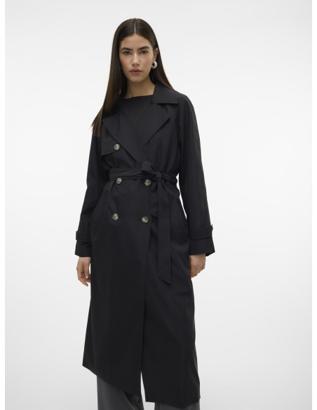 Vero Moda - VMTESSAGOLD LONG TRENCHCOAT