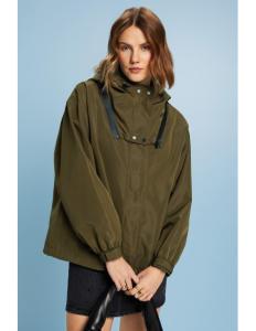 ESPRIT - Detachable Hood Rain Jacket