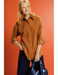 ESPRIT - Oversize Corduroy Shirt Blouse