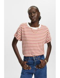 ESPRIT - Striped t-shirt, 100% cotton