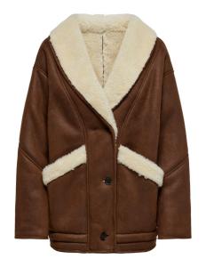 ONLY - ONLYLVA FAUX SUEDE BONDED COAT OTW