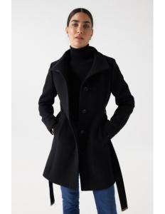 Salsa Jeans - GRACE WOOLLEN COAT WITH BELT