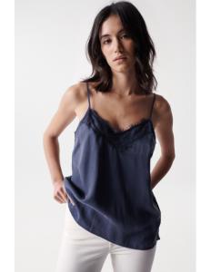 Salsa Jeans - TOP WITH LACE