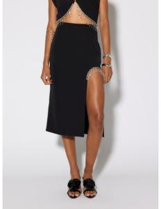 Somethingnew by Vero Moda - SNCOCO HW JEWLED CALF SKIRT - STO