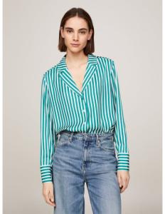 Tommy Hilfiger - FLUID STRIPE PJ LS SHIRT