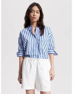 Tommy Hilfiger - STRIPED ICON OVERSIZED SHIRT