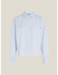 Tommy Hilfiger - STRIPE BOXY EASY FIT LS SHIRT