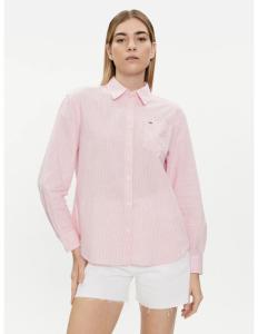 Tommy Jeans - TJW BOXY STRIPE LINEN SHIRT