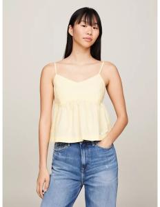 Tommy Jeans - TJW POPLIN BACK TIE STRAP TOP