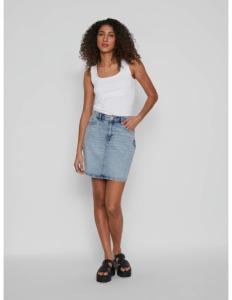 VILA - VIKAJA JAF LBD DENIM SKIRT- NOOS