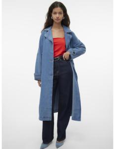 Vero Moda - VMADISON LS LONG DENIM TRENCHCOAT