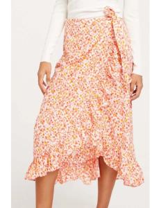 Vero Moda - VMEMMA HENNA H/W WRAP BLK SKIRT WVN GA