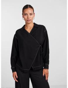 Y.A.S - YASLANA LS WRAP TOP - CA