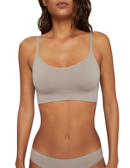 ESPRIT - Recycled: unpadded, virtually seamless bra