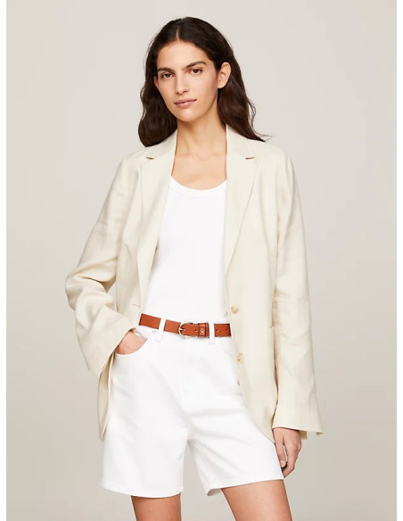 Tommy Hilfiger - CASUAL LINEN REGULAR SB BLAZER