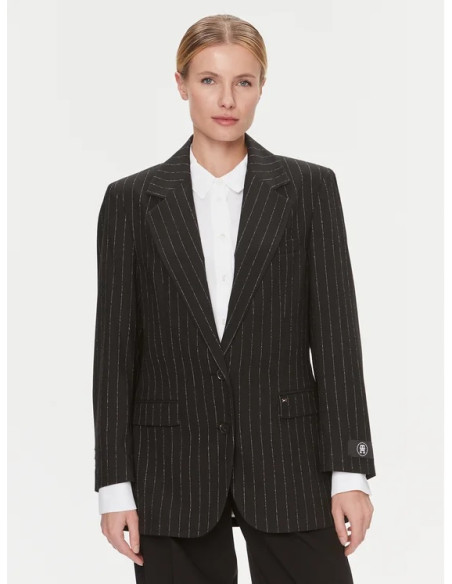 Tommy Hilfiger - OVERSIZED PREP PINSTRIPE BLAZER