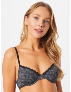 ESPRIT - Recycled: padded, printed underwire bra