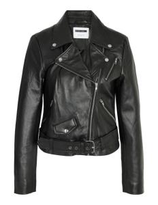 Noisy May - NMNORA L/S LEATHER BIKER JACKET