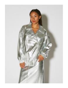 Somethingnew by Vero Moda - SNARIA CROC OVERSIZE JACKET - PRT