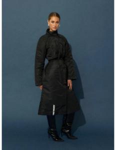 Somethingnew by Vero Moda - SNKARA LS LABEL MAXI TRENCHCOAT - MCH