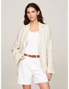 Tommy Hilfiger - CASUAL LINEN REGULAR SB BLAZER