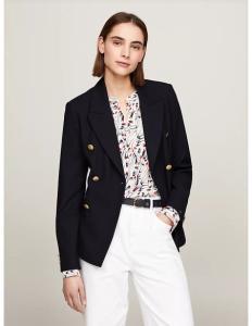 Tommy Hilfiger - PIQUE GOLD BUTTON REGULAR BLAZER