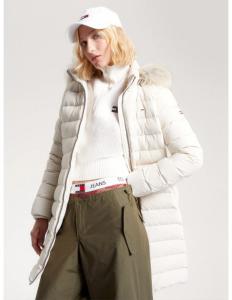 Tommy Jeans - TJW ESSENTIAL HOODED DOWN COAT