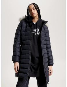 Tommy Jeans - TJW ESSENTIAL HOODED DOWN COAT