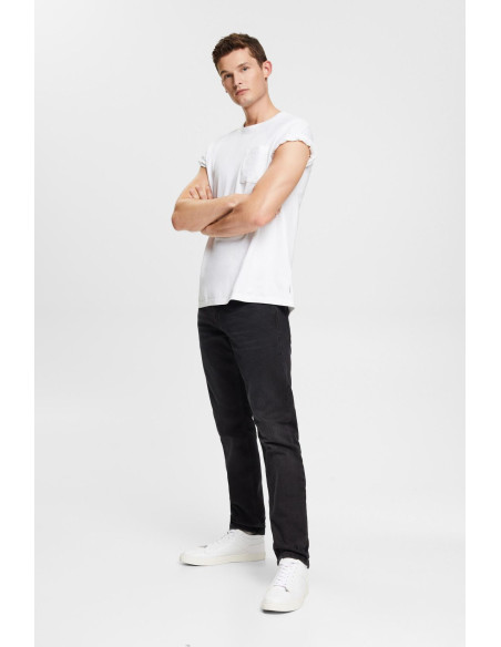 ESPRIT - Stretch jeans containing organic cotton