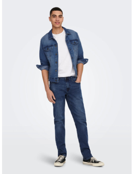 ONLY &amp; SONS - ONSWEFT D. BLUE 4591 JEANS VD