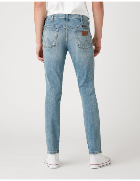Wrangler Larston Comfy Break Jeans Uomo - Vestibilità Slim Conica, Stretch, Nuovo Con Taglia