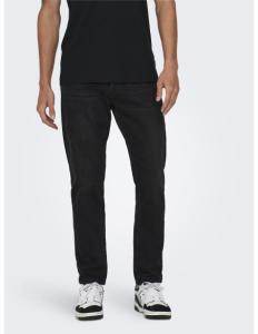 ONLY &amp; SONS - ONSAVI COMFORT BLACK 6875 DNM JEANS