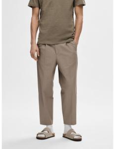 SELECTED HOMME - SLH180-RELAXED CROP TORINO PLEAT PANT