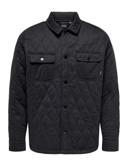 ONLY &amp; SONS - ONSKODYL BRODY REG QUILT LS SHIRT