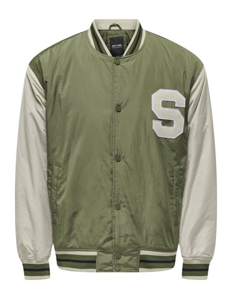 ONLY &amp; SONS - ONSORVEY VARSITY JACKET OTW VD