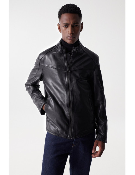 Salsa Jeans - LEATHER BIKER JACKET