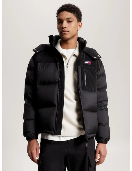 Tommy Jeans - TJM CORD MIX ALASKA PUFFER