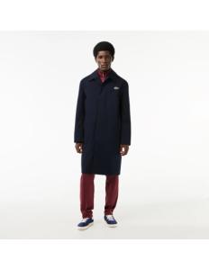 Lacoste - Lacoste Lightweight Showerproof Cotton Twill Trench Coat